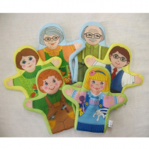 Набор кукол - рукавичек "Семья" - «globural.ru» - Ивантеевка