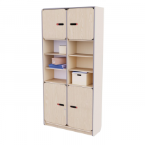 Рабочий стеллаж для воспитателя из коллекции «НЕГА» (цвет бежевый) - «globural.ru» - Ивантеевка