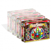 Магнитный конструктор "МагСнэп" Комплект на группу. 100 деталей - «globural.ru» - Ивантеевка