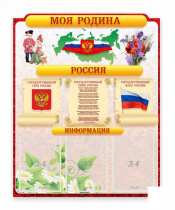 Стенд "Наша родина Россия" - «globural.ru» - Ивантеевка