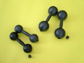 Гантели пластмассовые 0.8 кг с наполнителем - «globural.ru» - Ивантеевка