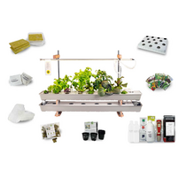 Комплект конструктор "Гидропонная установка 5 способов выращивания" 1250•260•720мм - «globural.ru» - Ивантеевка