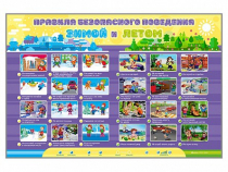 Интерактивный стенд "Правила безопасного поведения Зимой и Летом" - «globural.ru» - Ивантеевка