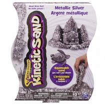 Кинетический песок металлик серебро 455 гр - «globural.ru» - Ивантеевка