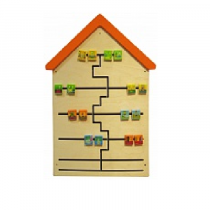 Дидактическая панель "Домик мечты" - «globural.ru» - Ивантеевка