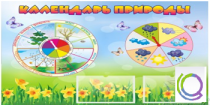 Стенд "Календарь природы" (вариант 2) - «globural.ru» - Ивантеевка