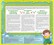 Стенд "Адаптация ребенка в детском саду" - «globural.ru» - Ивантеевка