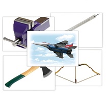 Набор предметных картинок "Оружие, военная техника. Инструменты" - «globural.ru» - Ивантеевка