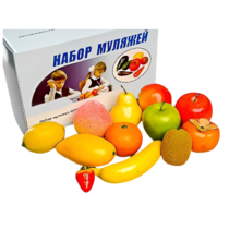 Набор муляжей фруктов 12 штук - «globural.ru» - Ивантеевка