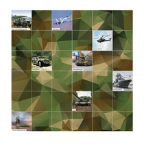 Коврик для логобота Пчелка "Военная техника" - «globural.ru» - Ивантеевка