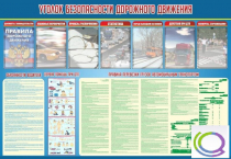 Стенд "Уголок безопасности дорожного движения" (вариант 4) - «globural.ru» - Ивантеевка