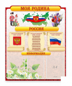 Стенд "Наша родина Россия" - «globural.ru» - Ивантеевка