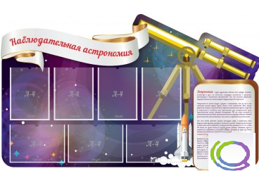 Стенд "Наблюдательная астрономия" - «globural.ru» - Ивантеевка