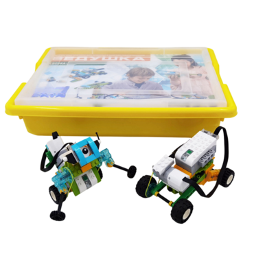 Набор для занятий робототехникой Ведушка с пластиковым боксом для хранения деталей - «globural.ru» - Ивантеевка