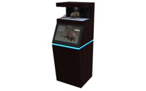 Голографическая 3D пирамида с сенсорным монитором "Классик" - «globural.ru» - Ивантеевка