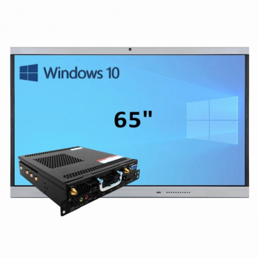 Интерактивная панель 65" (встроенный ПК Win10, Intel i5) - «globural.ru» - Ивантеевка